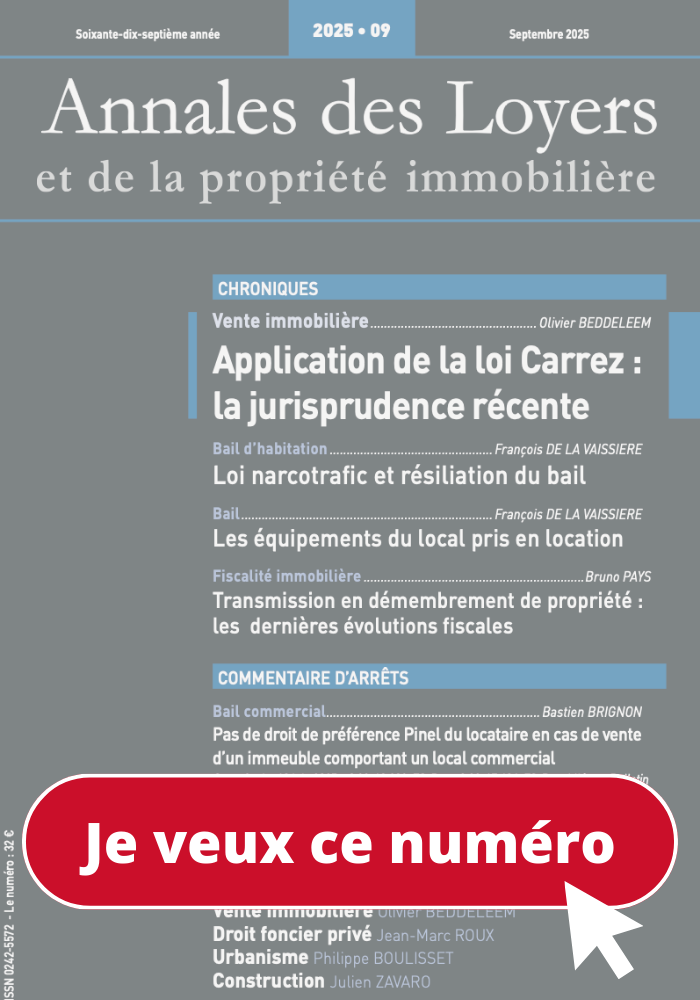 Une ADL Septembre 2025