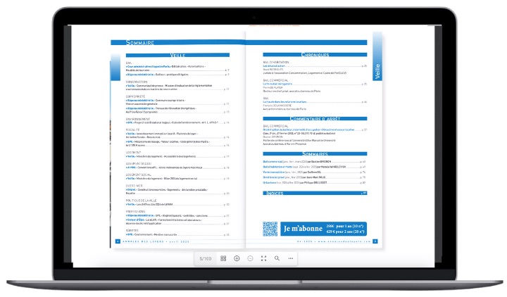 Annales des loyers en ligne