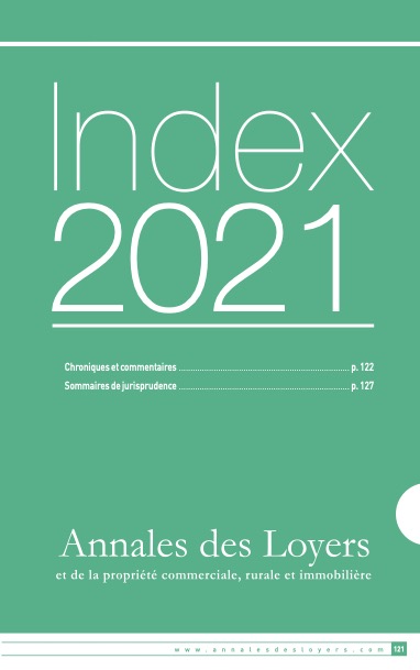 Index des ADL 2021