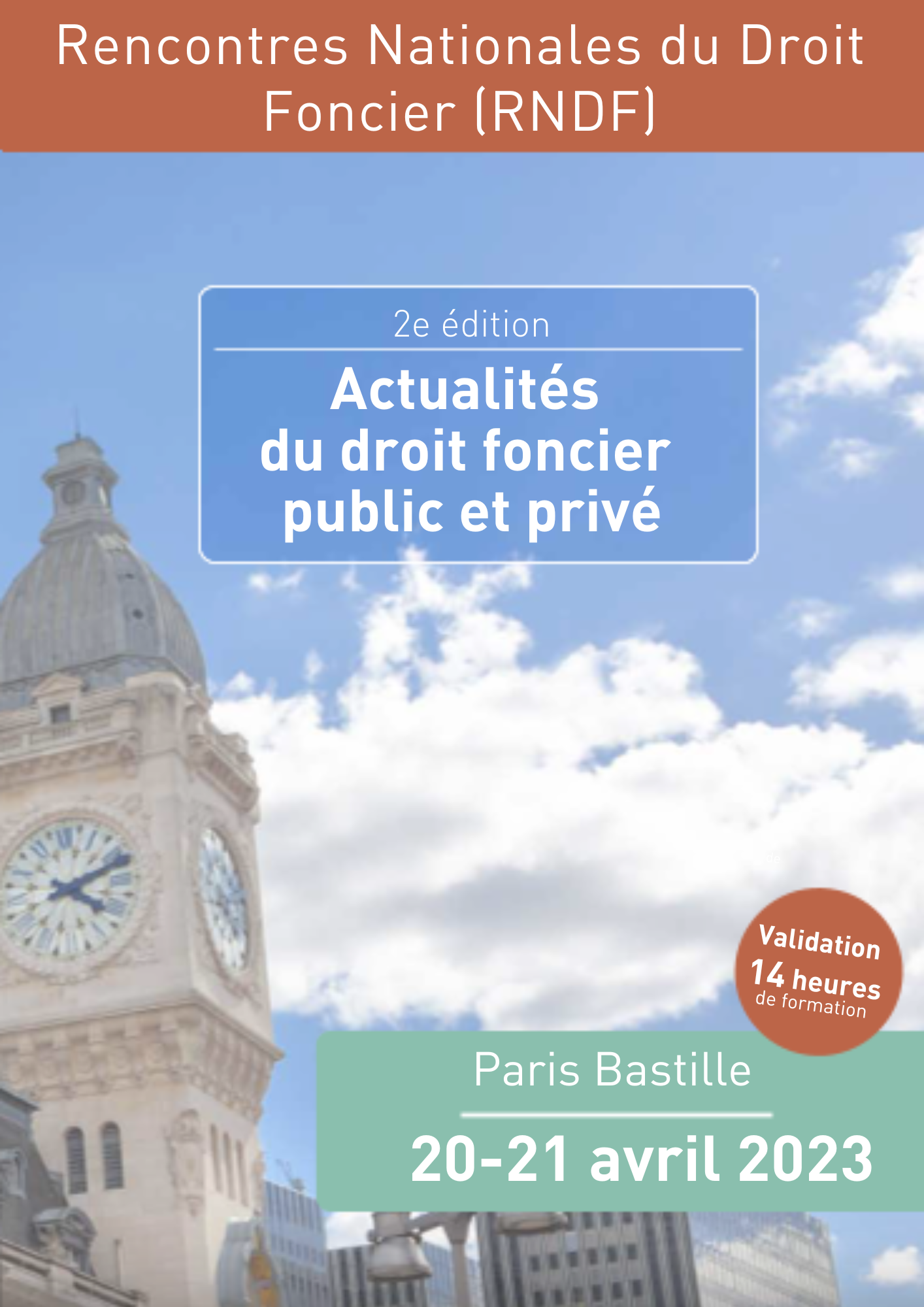 Rencontres nationales du droit foncier