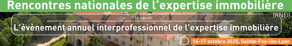 Rencontres nationales de l'expertise immobilière 2025